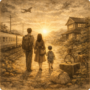 사람, 집, 도구와 여행