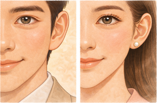 좋은 관상 샘플 일러스트(광대)